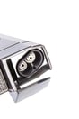 Parmida Çift Torch Pürmüz Gunmetal V-Cut Puro Çakmağı Siyah PCM0433