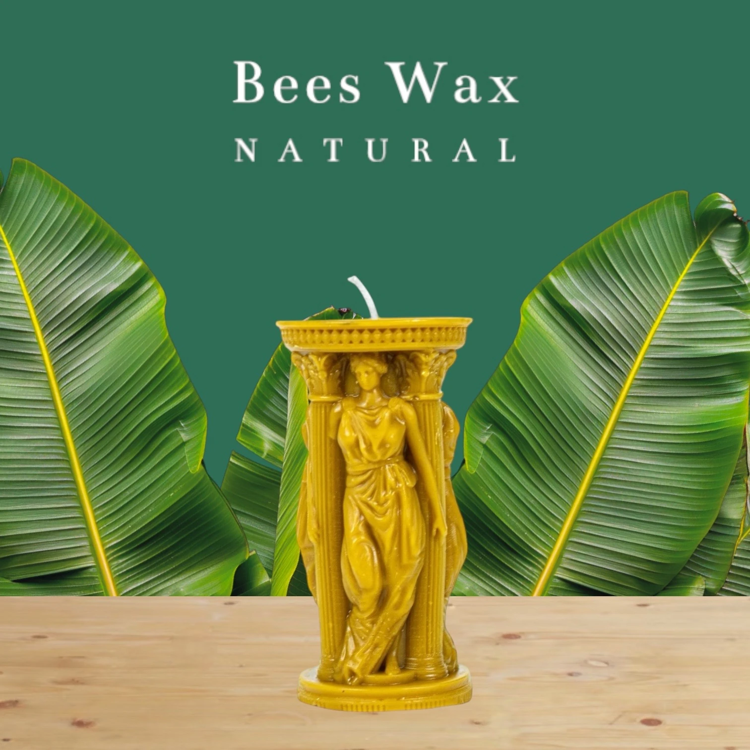 Troy Goddess Hekabe Beeswax Candle