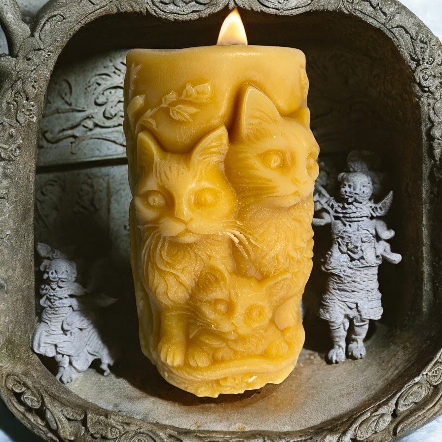 Troya Kedi Balmumu 