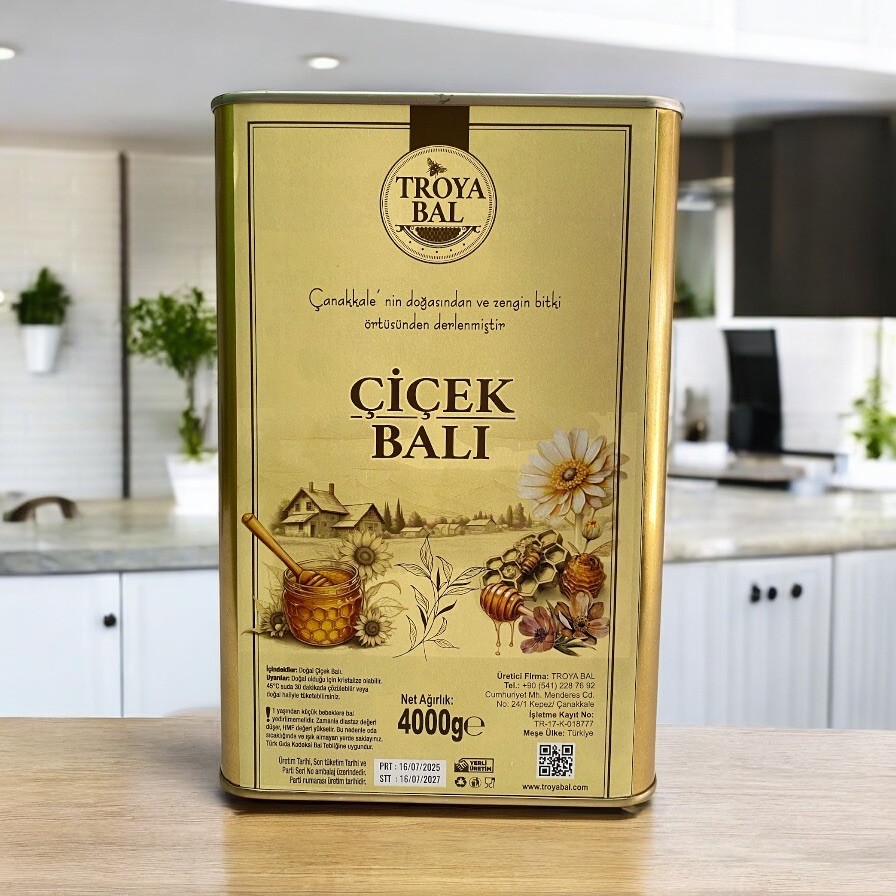 Troya Çiçek Balı 4000 gr