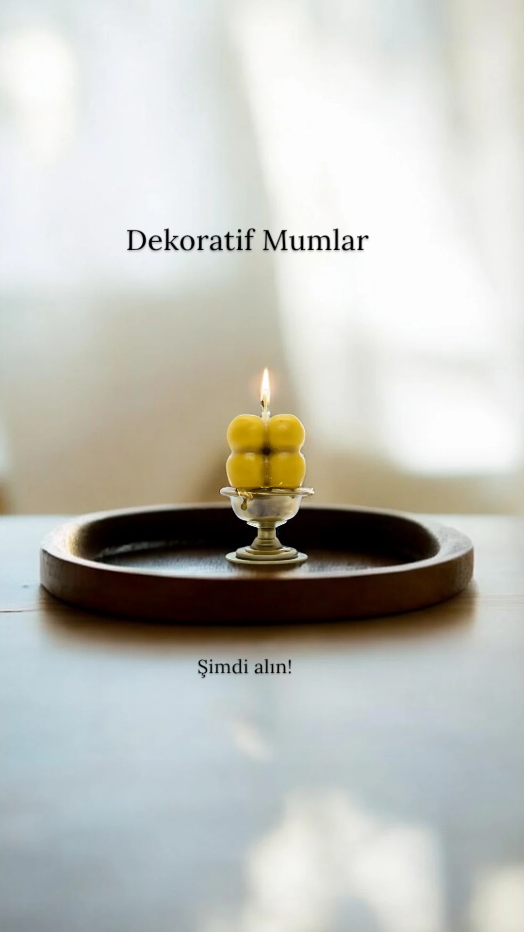 TROYA MİNİ BUBBLE BALMUMU MUM – 10’LU TAKIM