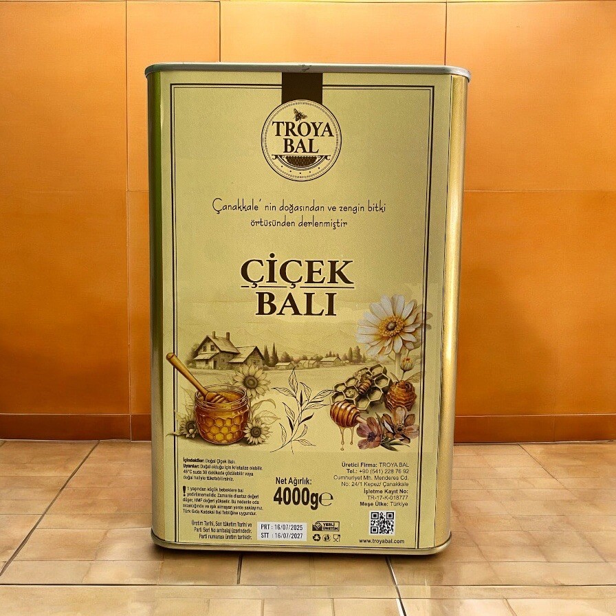 Troya Çiçek Balı 4000 gr