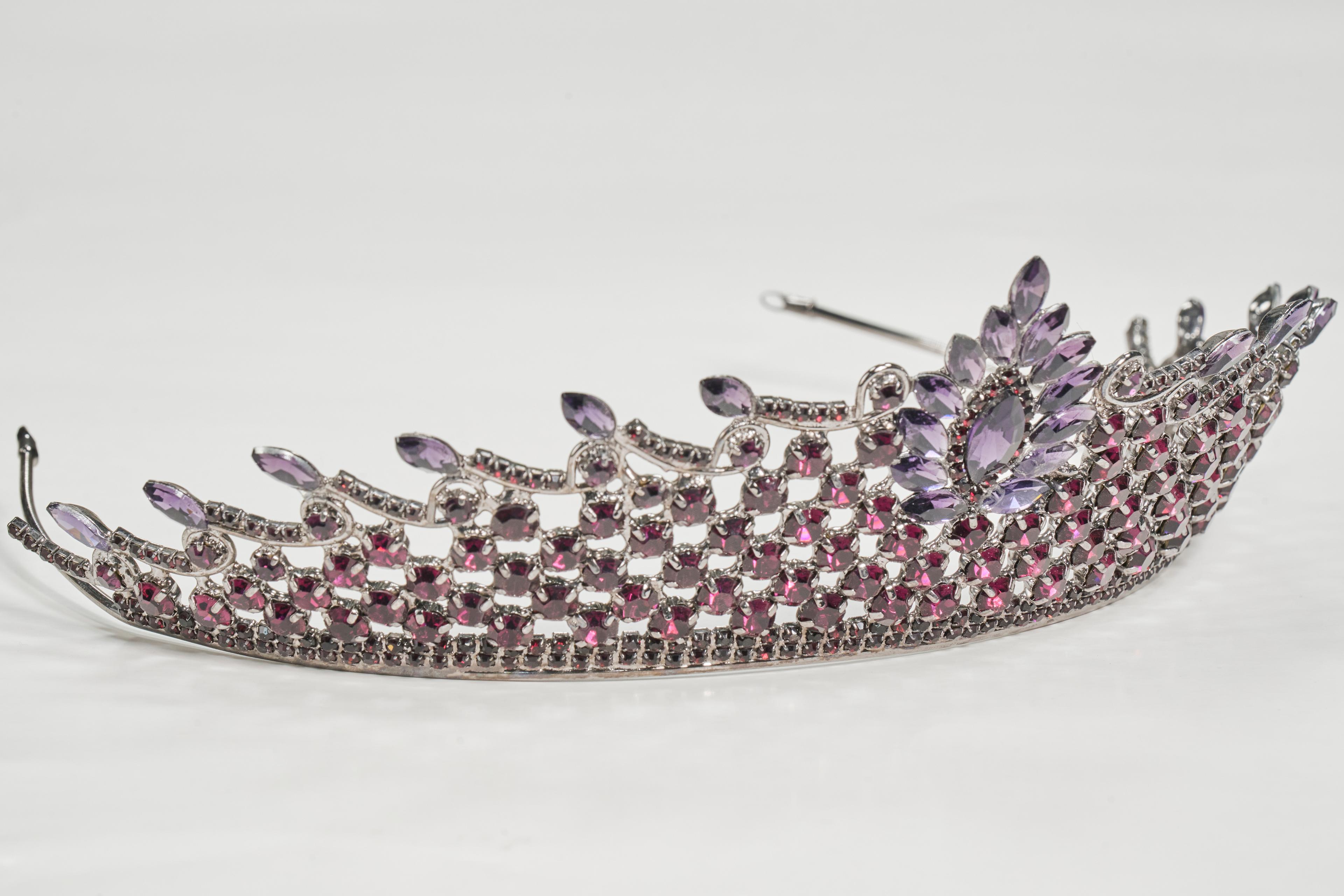 Ruby Gelin Tacı Baş Aksesuarı - MOR