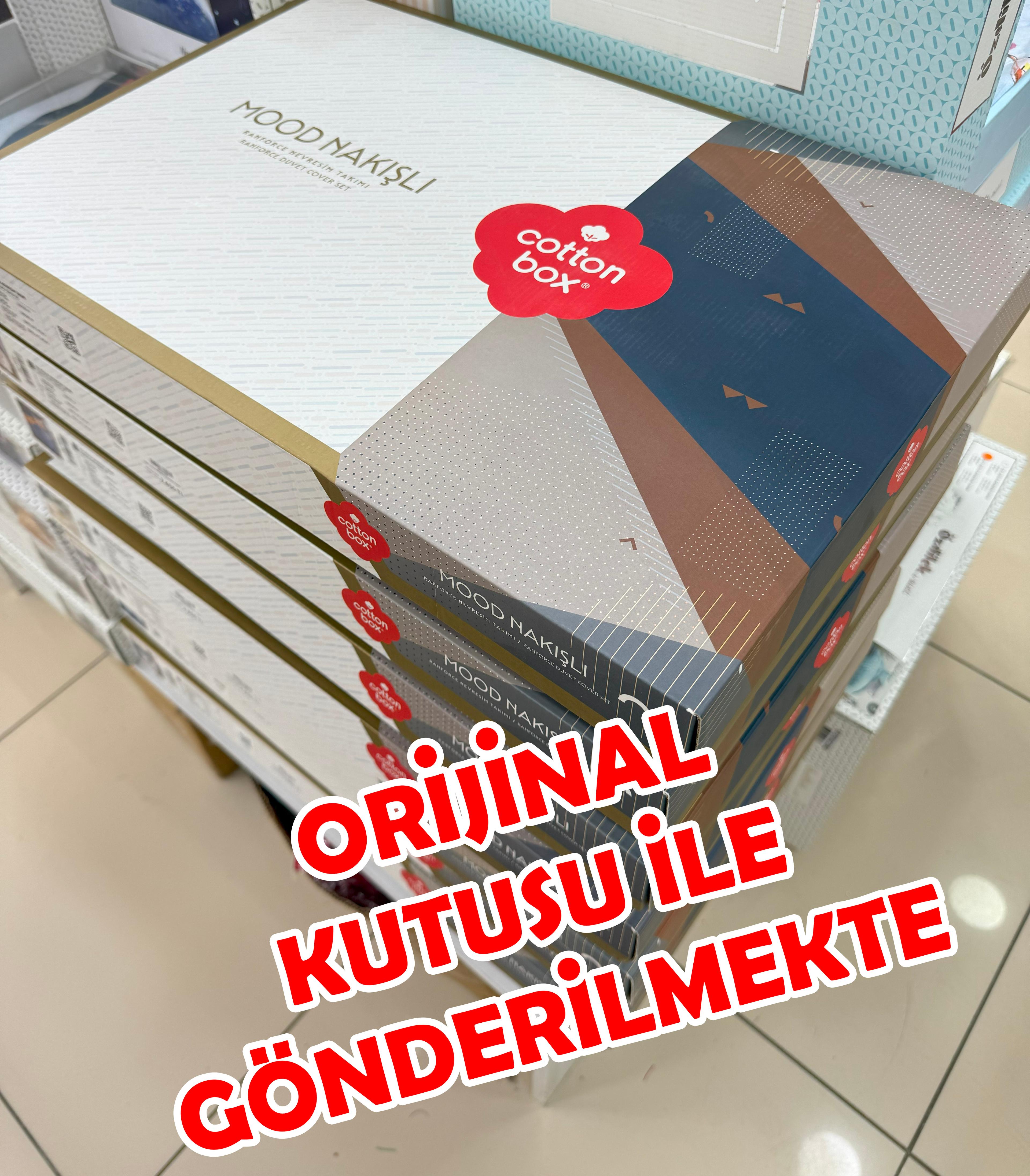 Mood Nakışlı Ranforce Nevresim Takımı (Tek Kişilik) - 4. Model