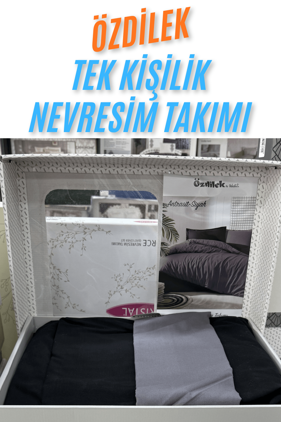%100 Pamuklu Tek Kişilik Nevresim Takımı (3 Parça) Sınırlı Stok - 6. Model