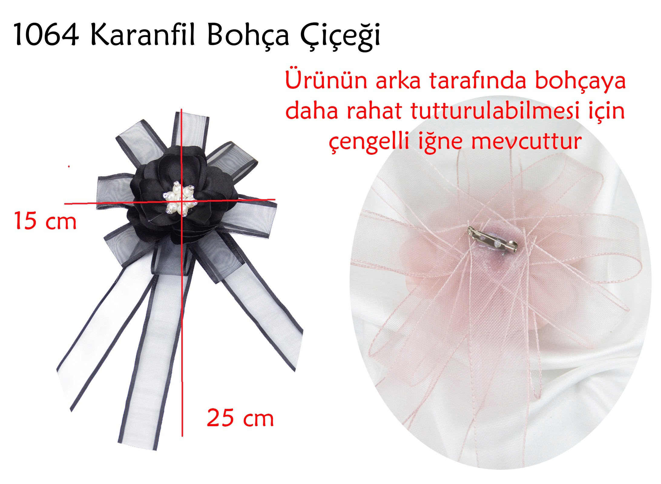 Karanfil Bohça Süsleme Çiçeği
