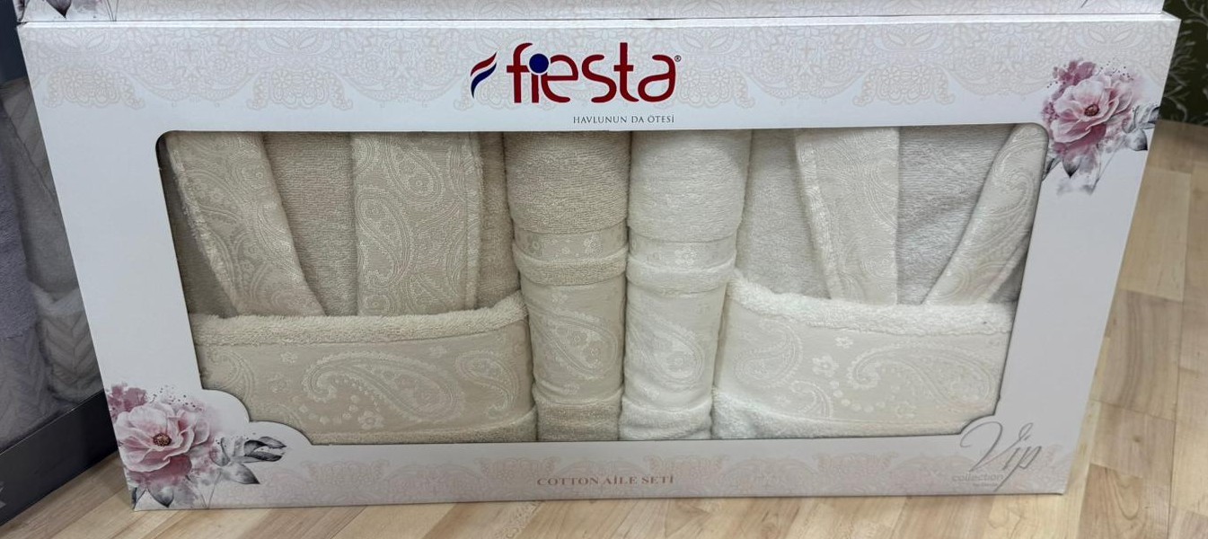 Fiesta Kampanyalı Bornoz Takımı - Özel Fiyat Sınrılı Stok - Ücretsiz Kargo