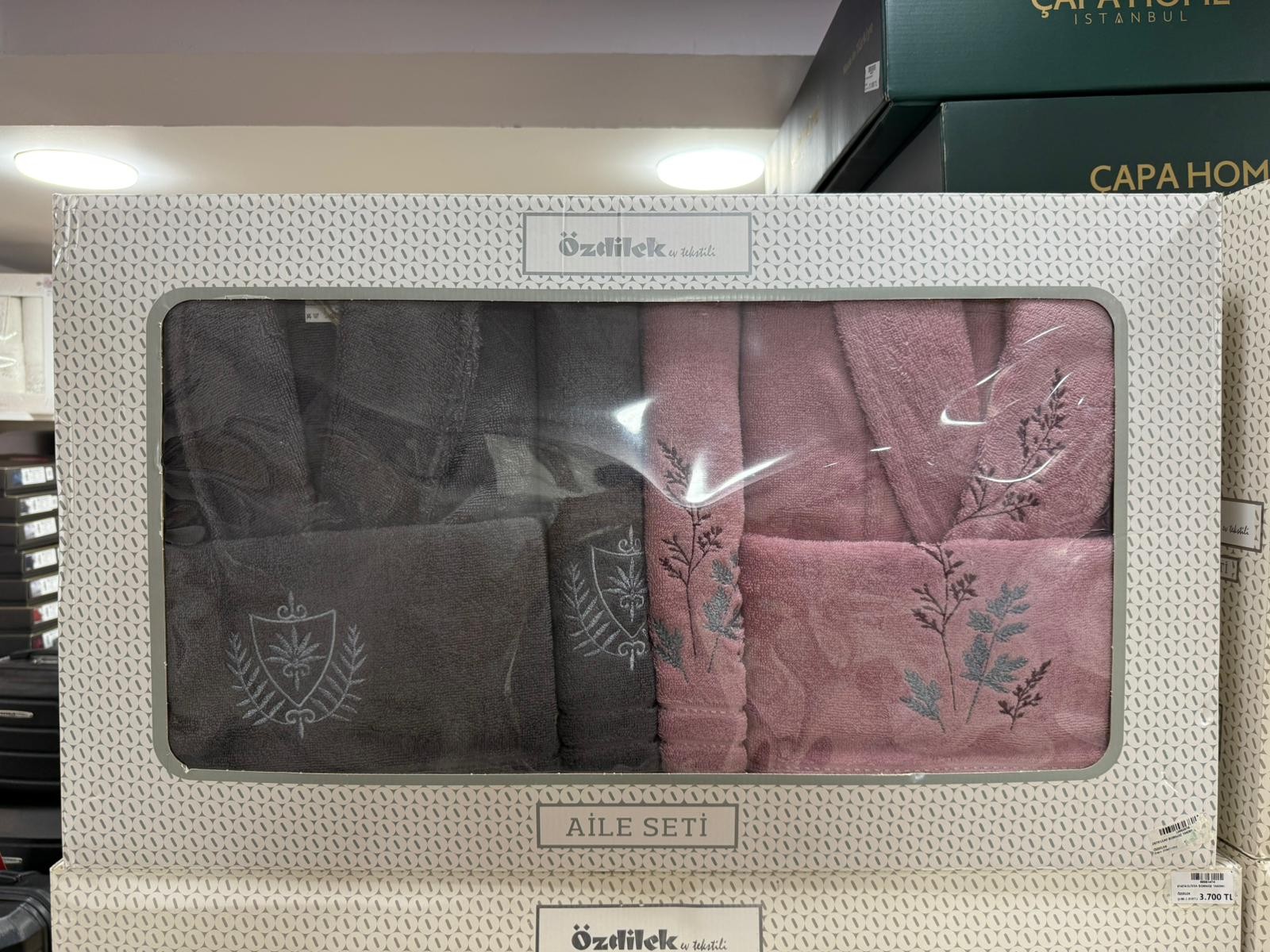 Özdilek Kampanyalı Bornoz Takımı - Özel Fiyat Sınrılı Stok - Ücretsiz Kargo