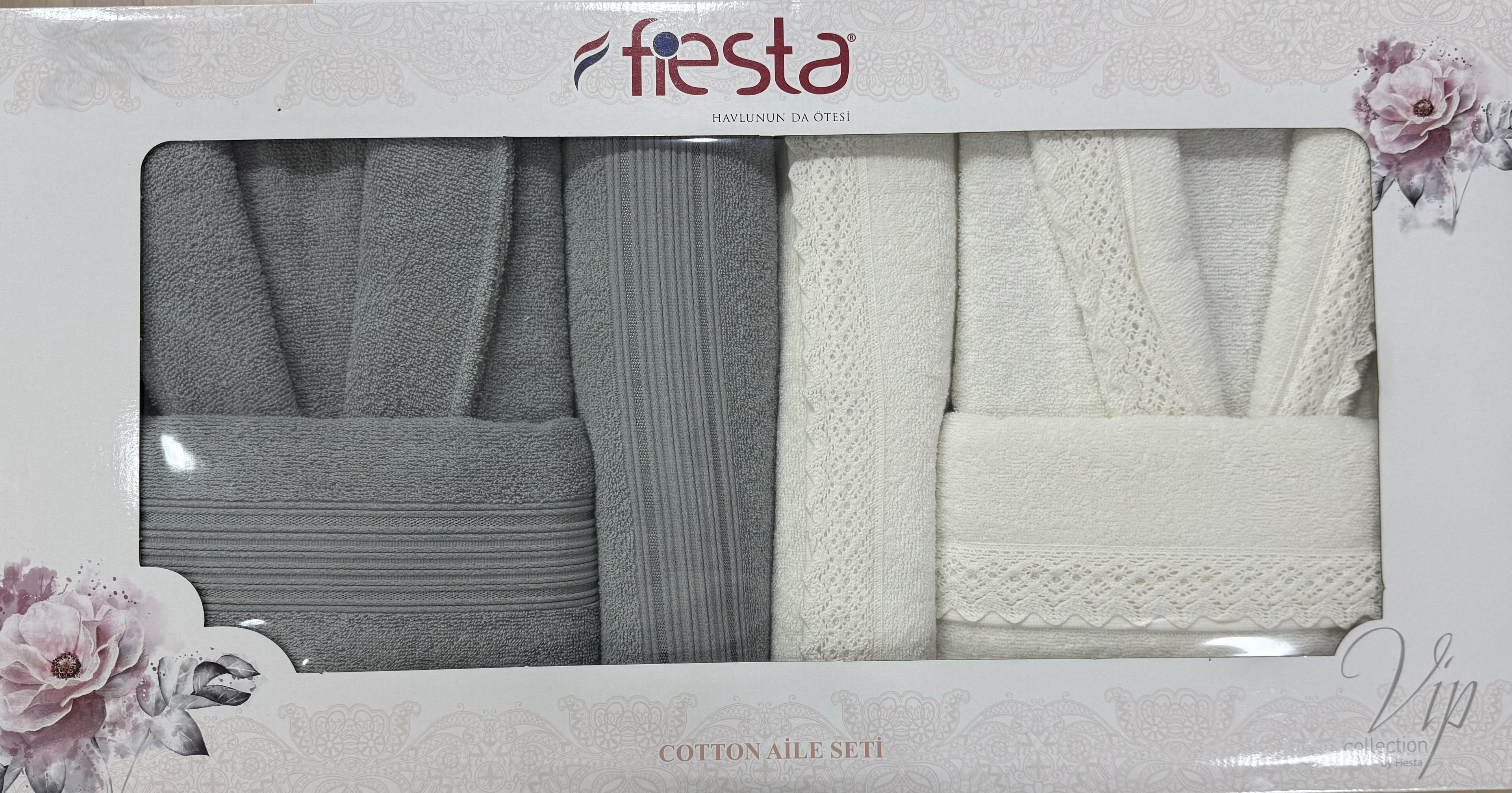 Fiesta Kampanyalı Bornoz Takımı - Özel Fiyat Sınrılı Stok - Ücretsiz Kargo