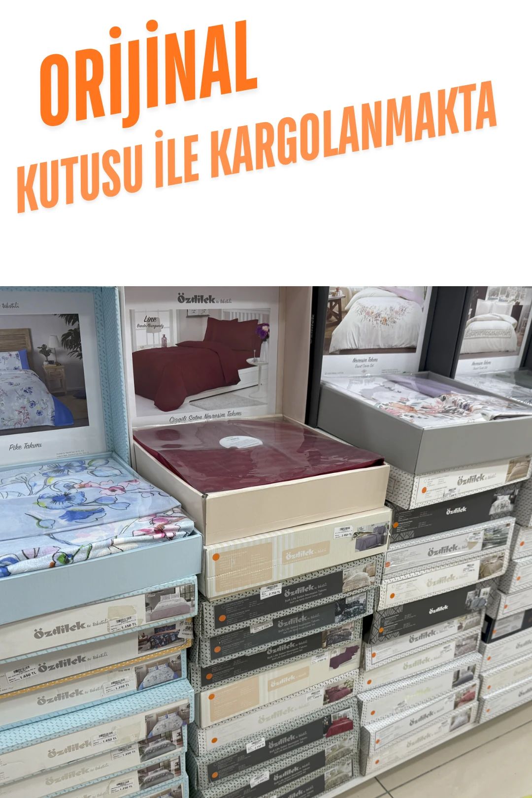 %100 Pamuklu Çift Kişilik Nevresim Takımı (4 Parça) Sınırlı Stok - 15. Model
