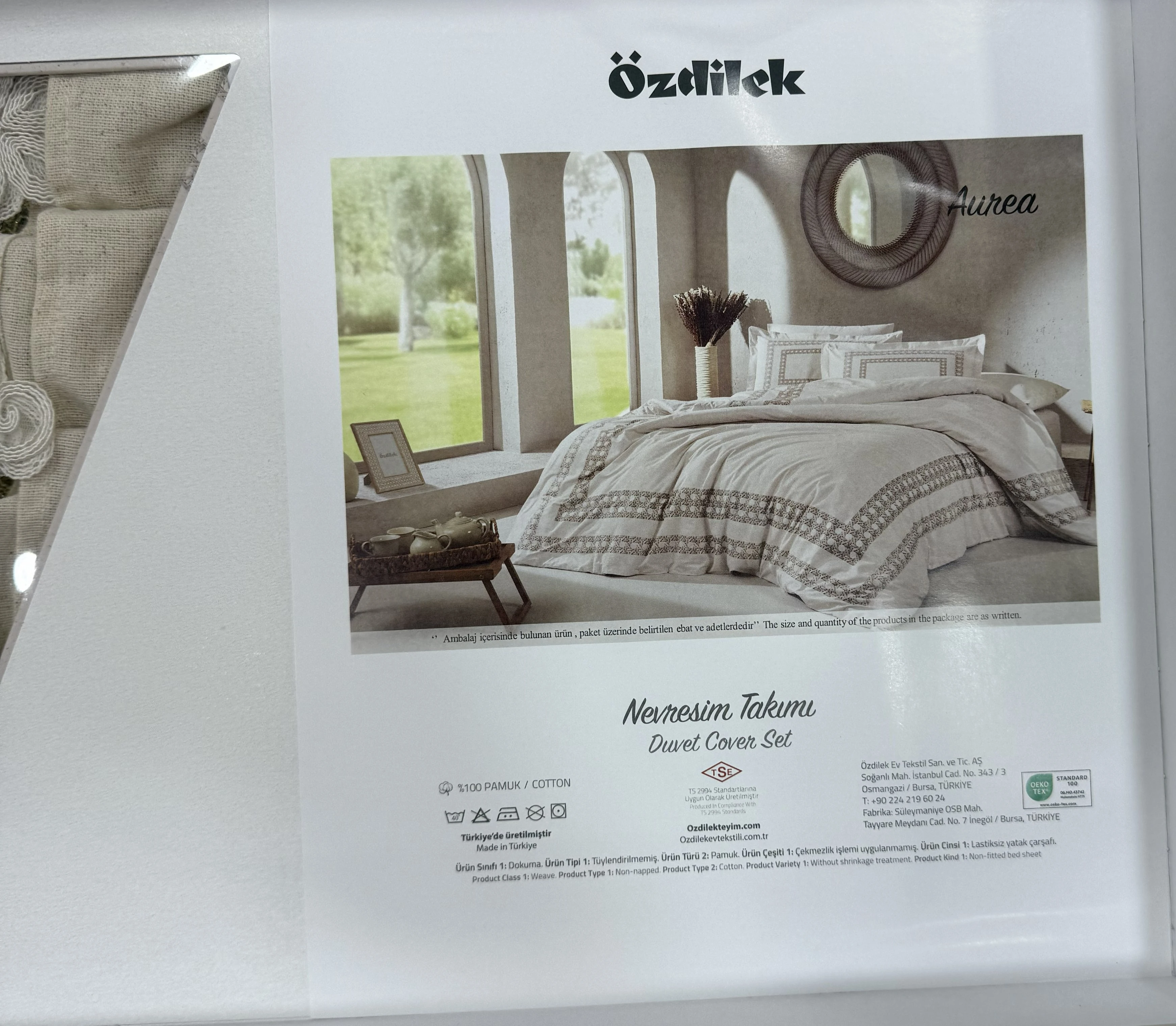 Çerçeve Hediyeli Özel Seri Nevresim Takımı - Sınırlı Stok (5 Parça)