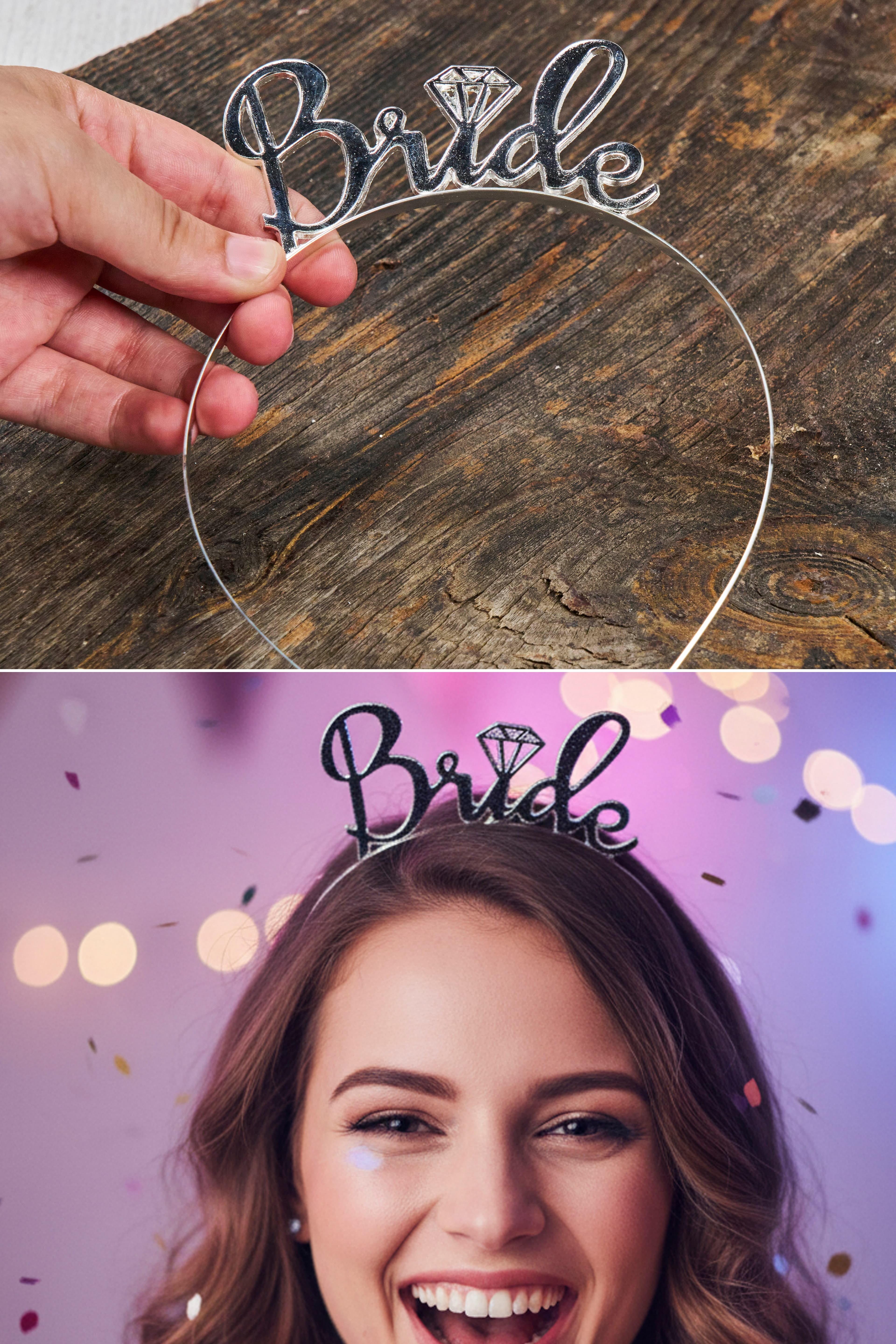 Signature Bride Taç - GÜMÜŞ