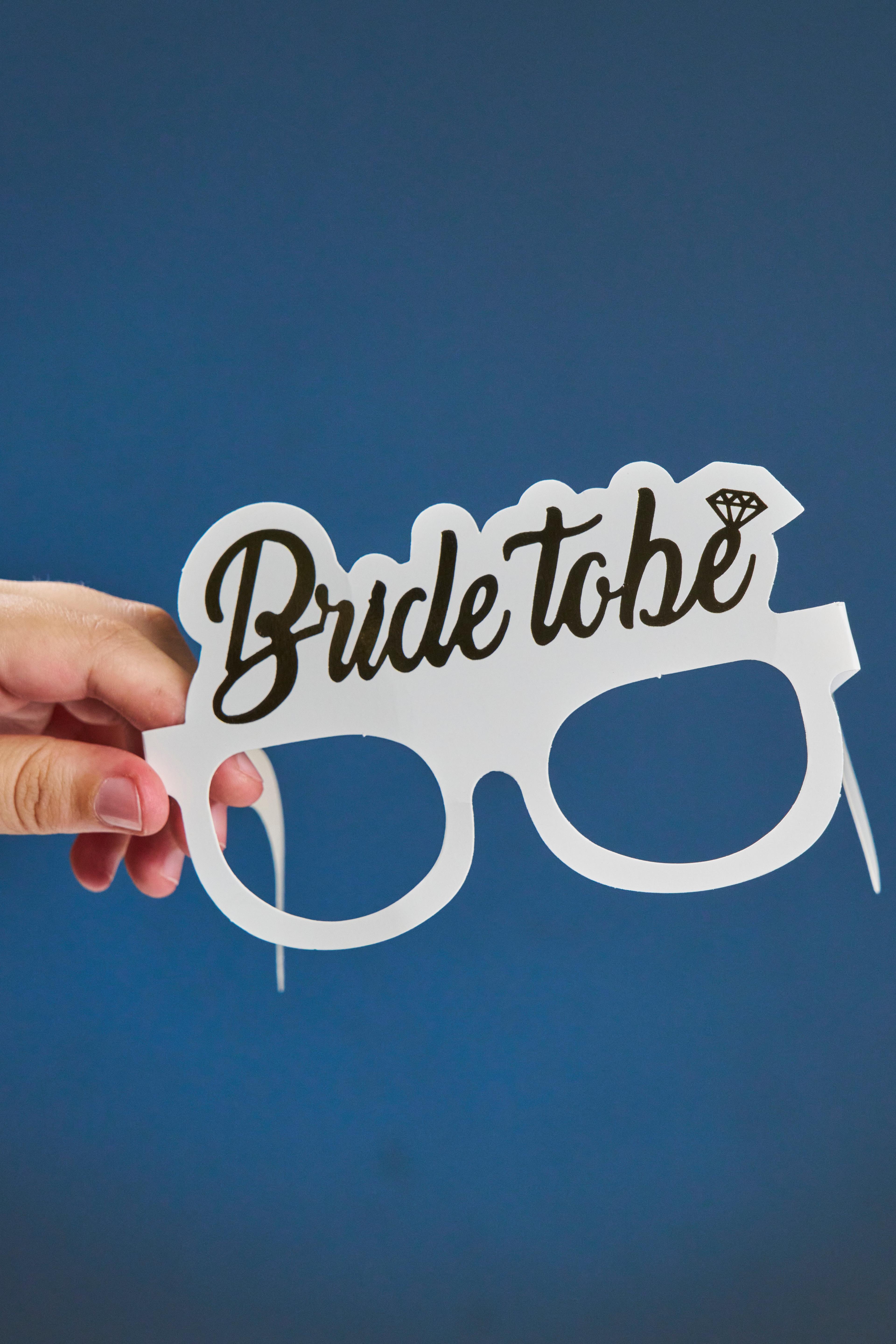 10 Adet "Bride To Be" Konuşma Balonu