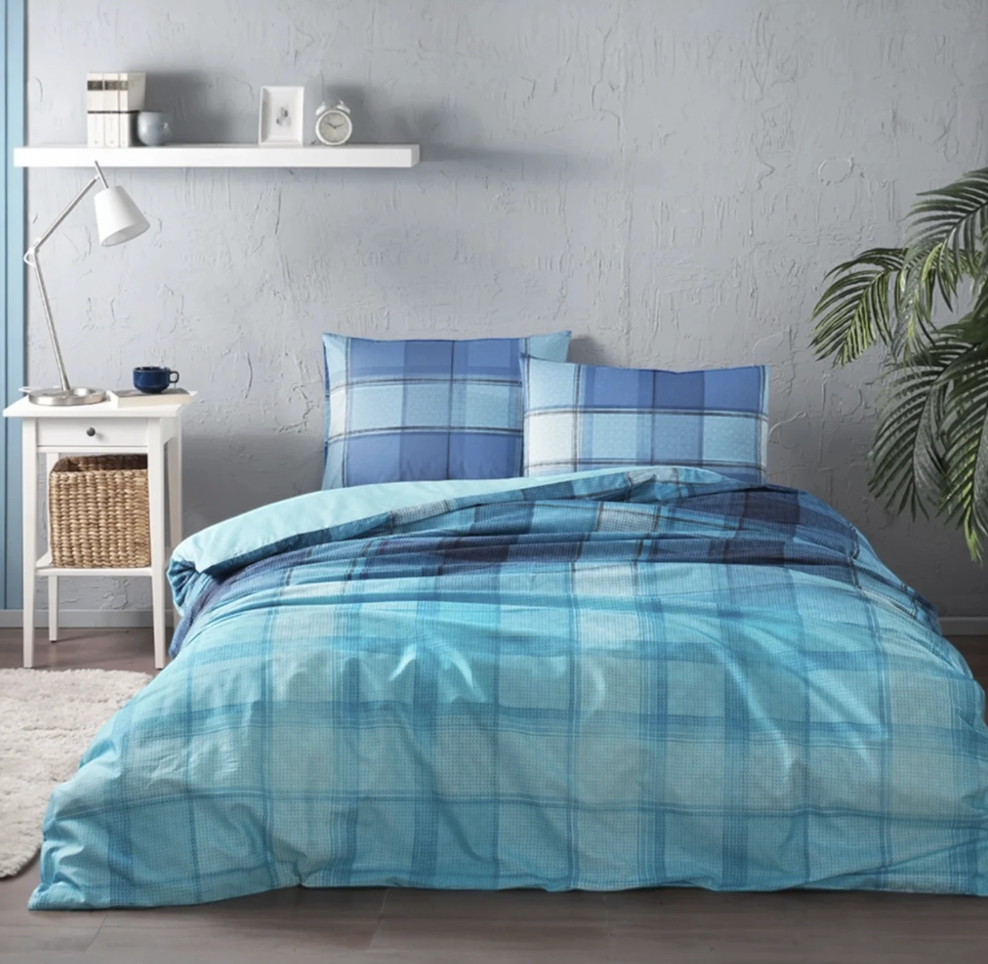 %100 Pamuklu Çift Kişilik Nevresim Takımı (4 Parça) Sınırlı Stok - 22. Model