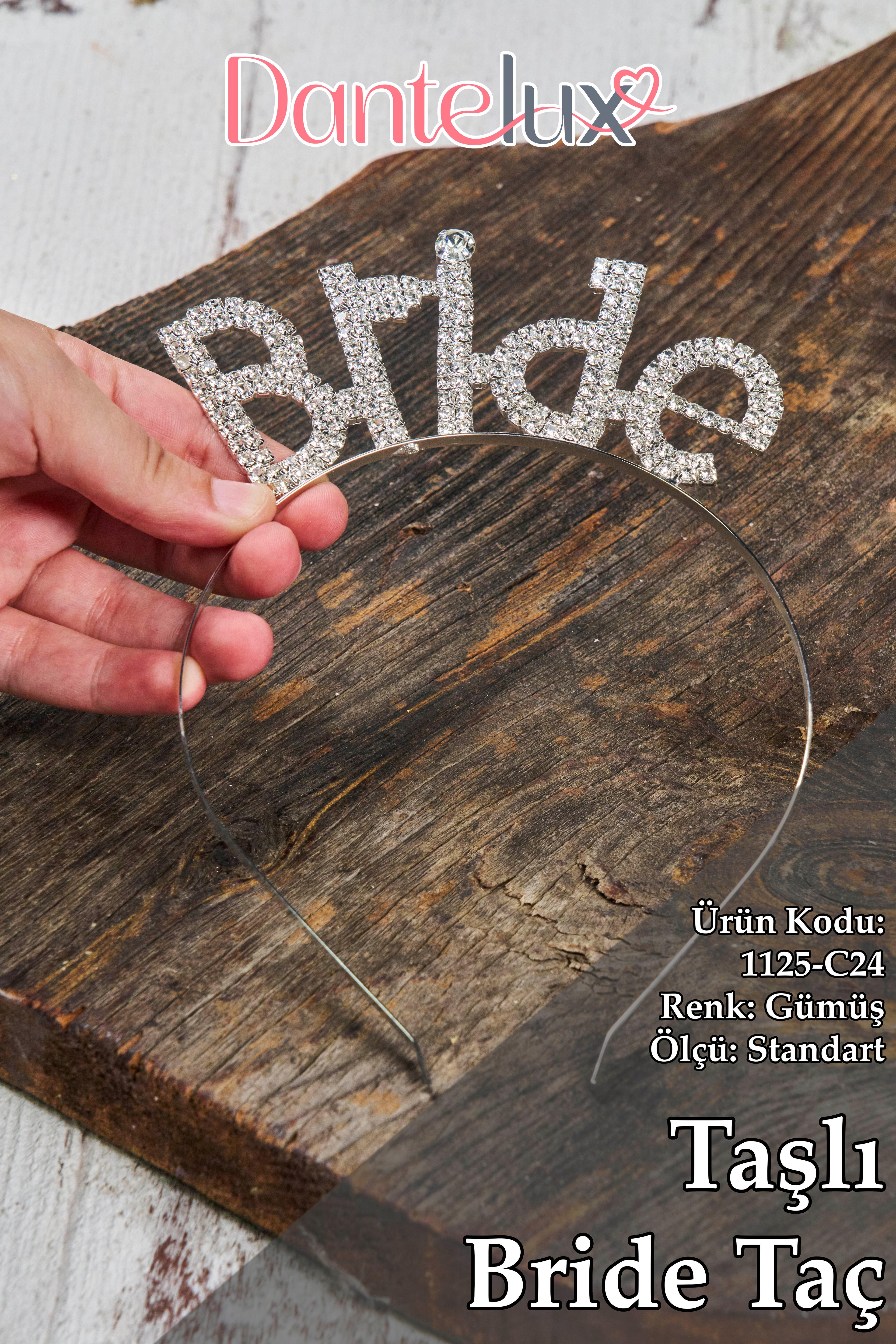 Taşlı Bride Taç
