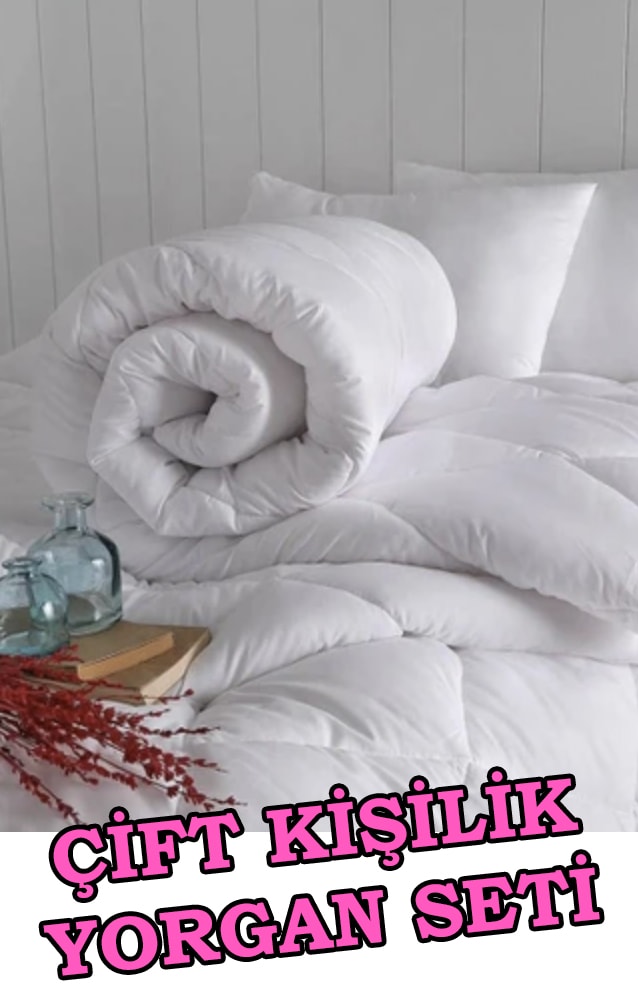 Mikrofiber Yorgan Seti - Çift Kişilik