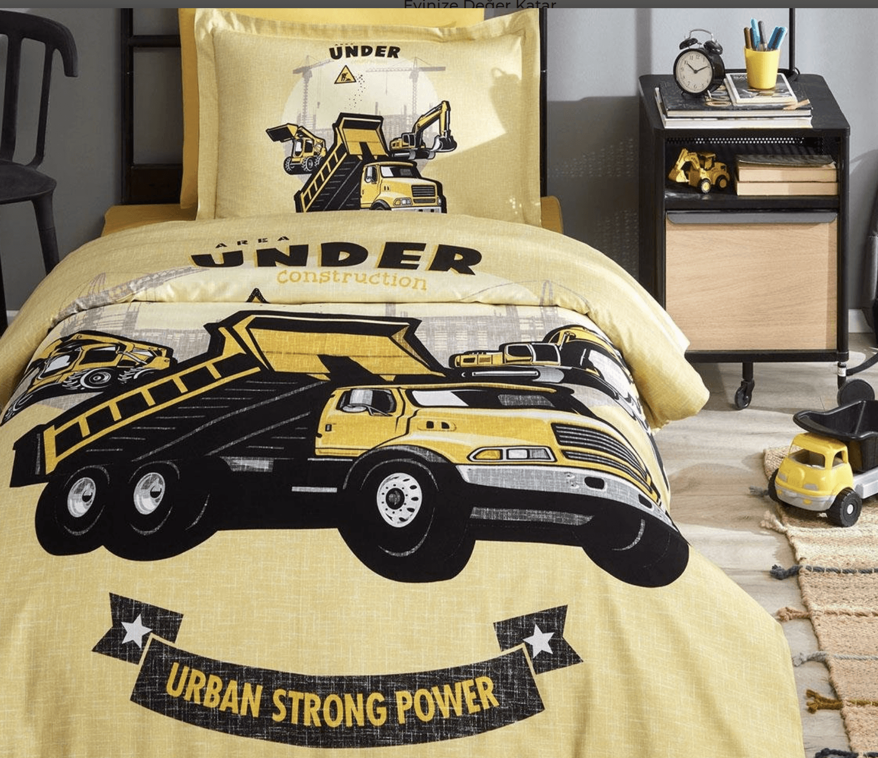 %100 Pamuklu Tek Kişilik Nevresim Takımı (3 Parça) Sınırlı Stok - 18. Model