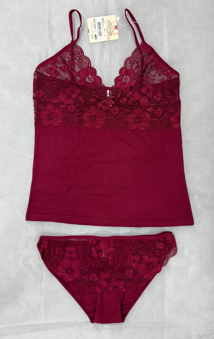 1376 Atlet Külot Seti (2'Li Set) - BORDO