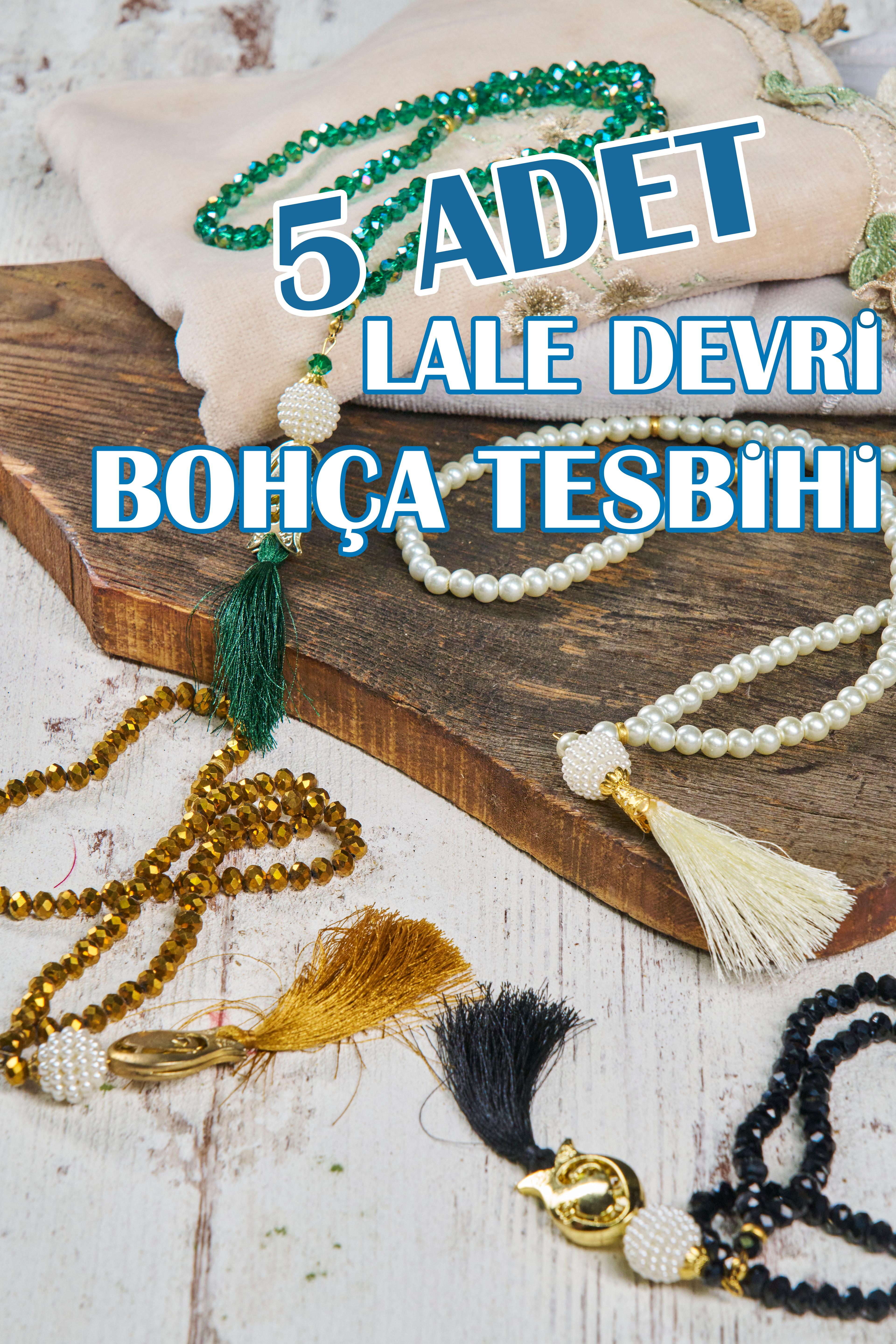 5 Adet Lale Devri Bohça Tesbihi