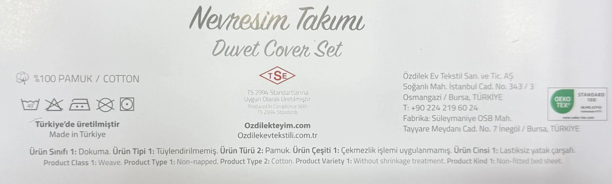 %100 Pamuklu Çift Kişilik Nevresim Takımı (4 Parça) Sınırlı Stok - 14. Model