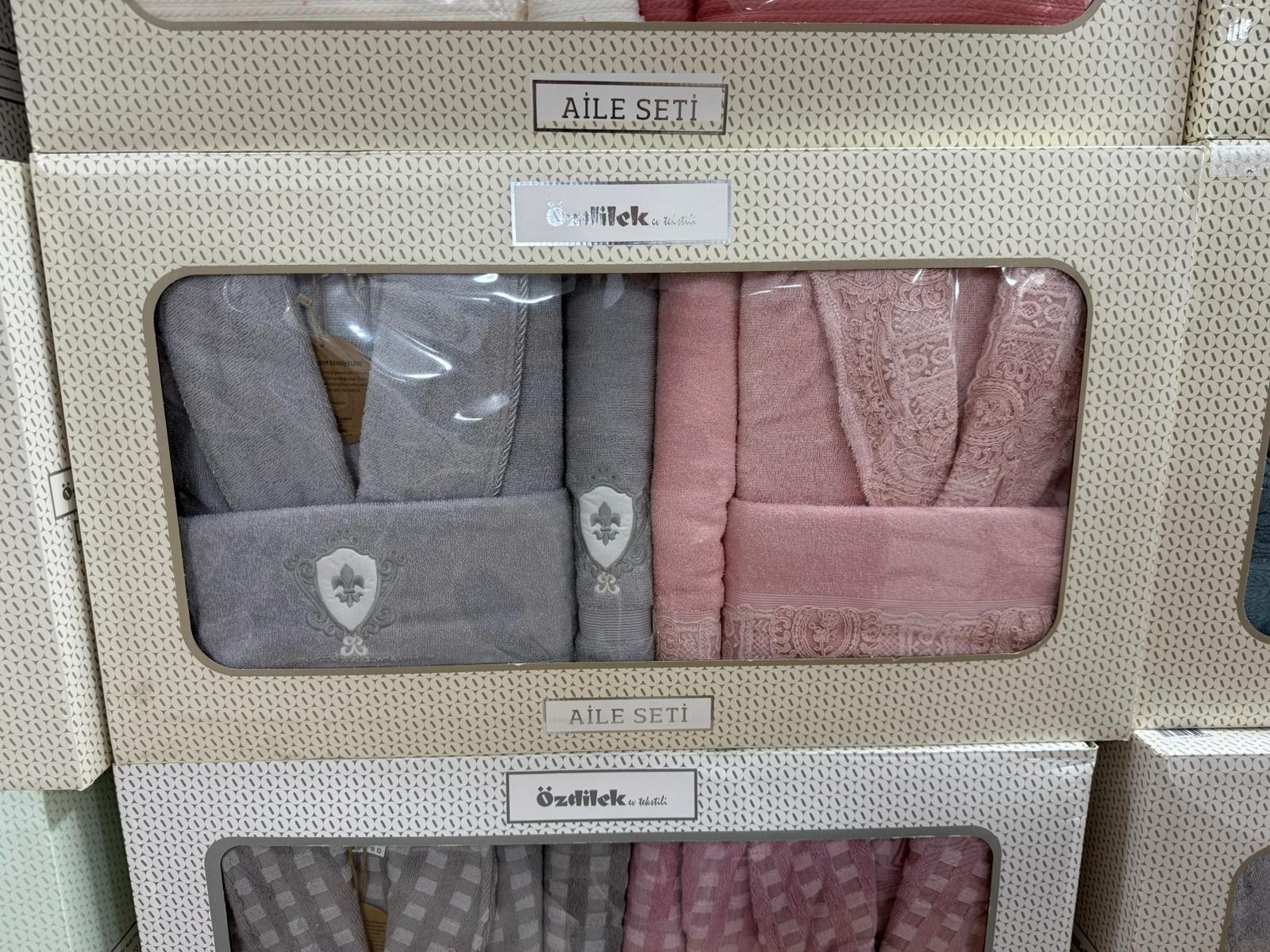 Özdilek Kampanyalı Bornoz Takımı - Özel Fiyat Sınrılı Stok - Ücretsiz Kargo - 6. Model