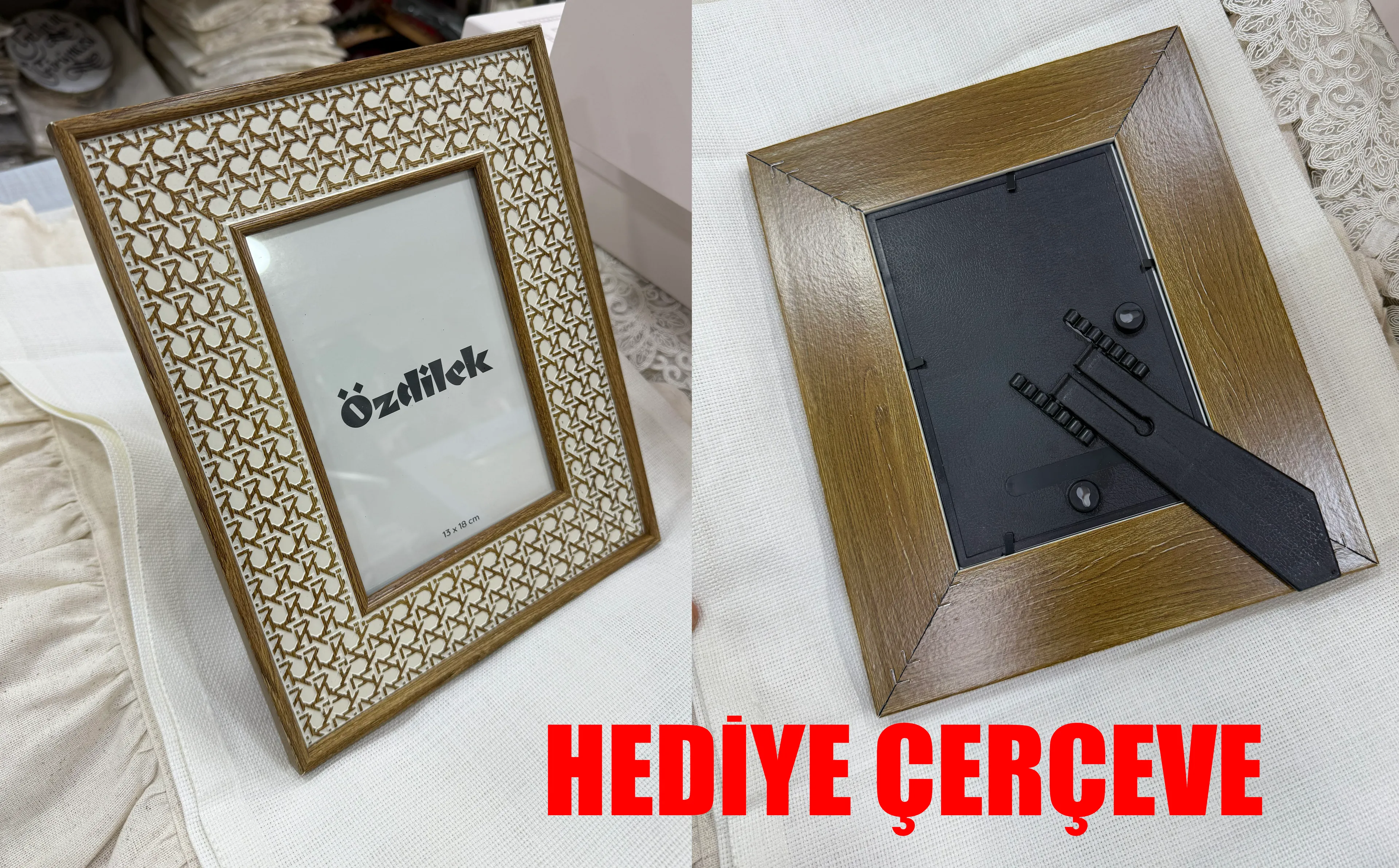 Çerçeve Hediyeli Özel Seri Nevresim Takımı - Sınırlı Stok (5 Parça)