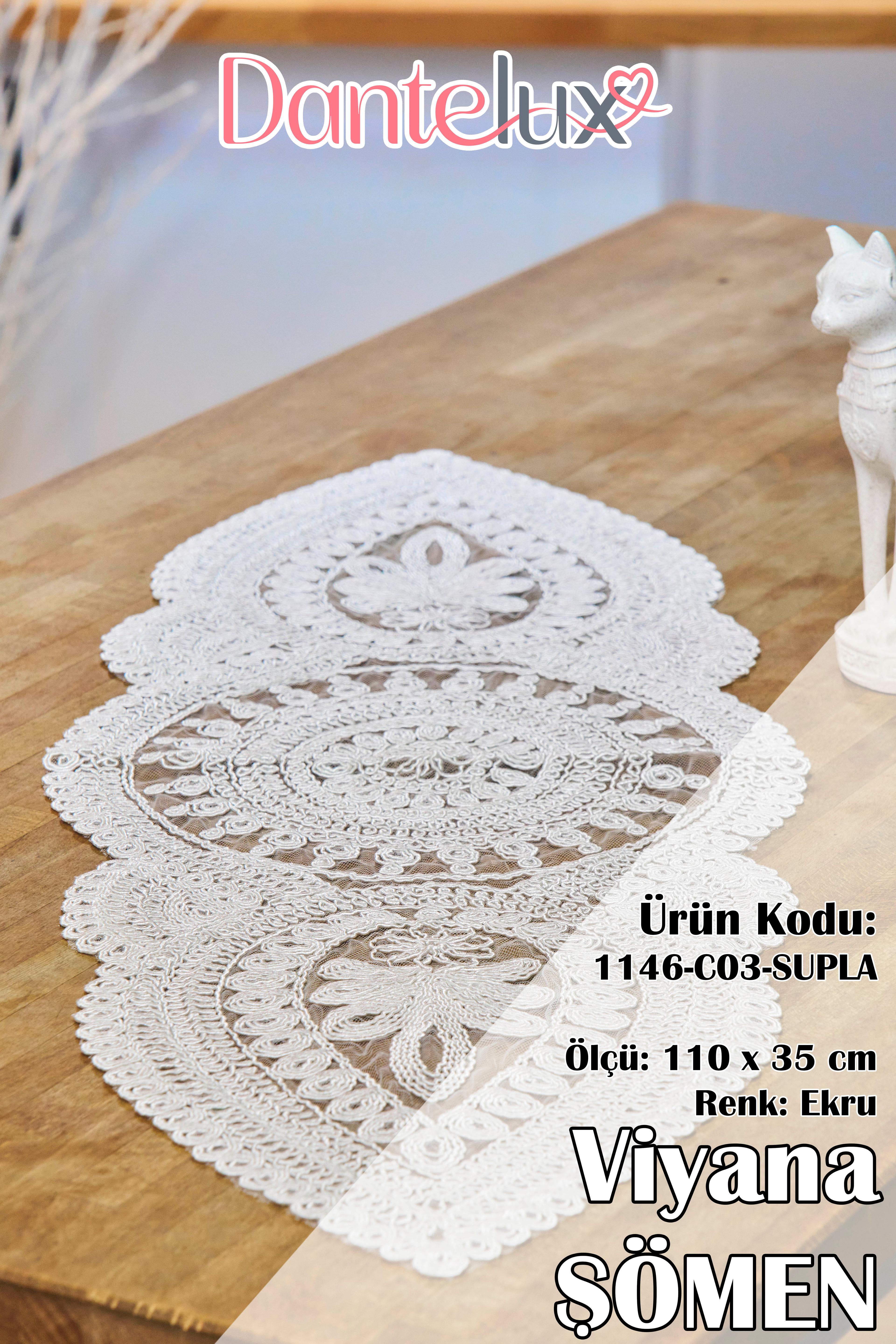 Viyana Örme Tek Şömen (110x35 cm)