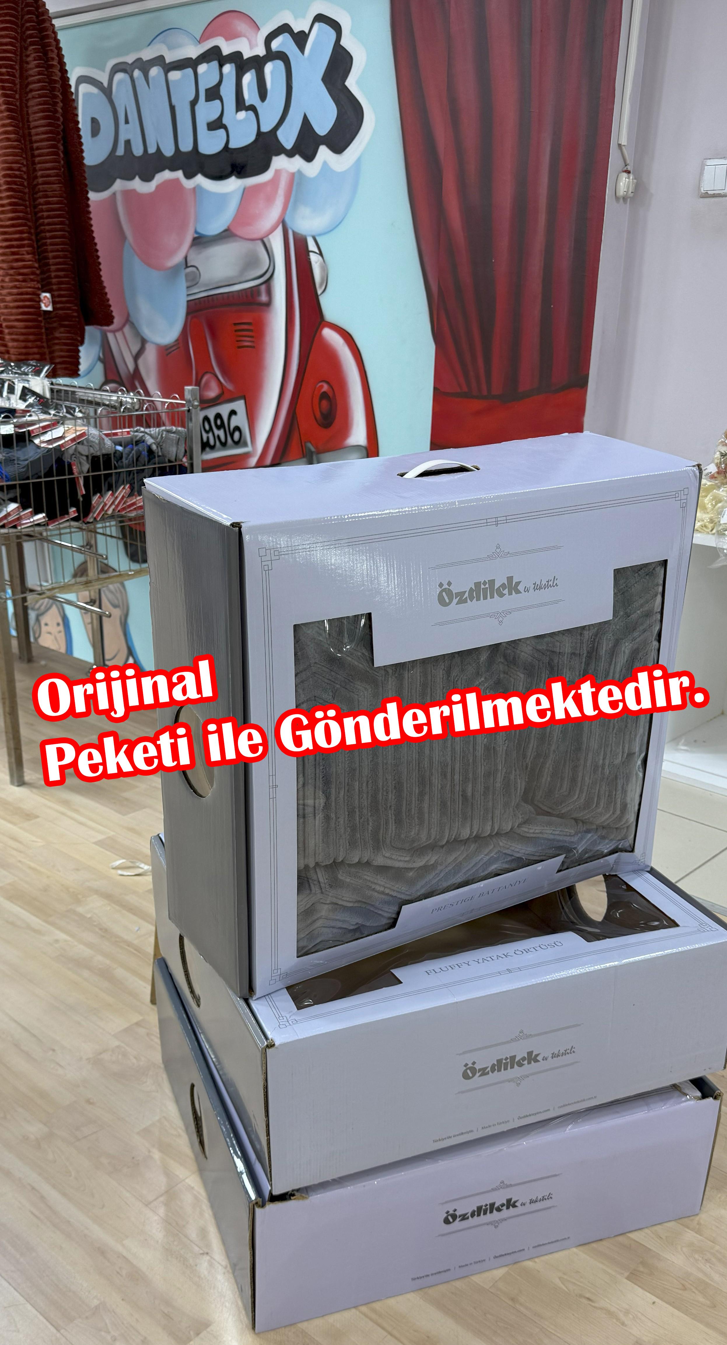 Prestige Çift Kişilik Battaniye - Gri - (220 x 240 cm)