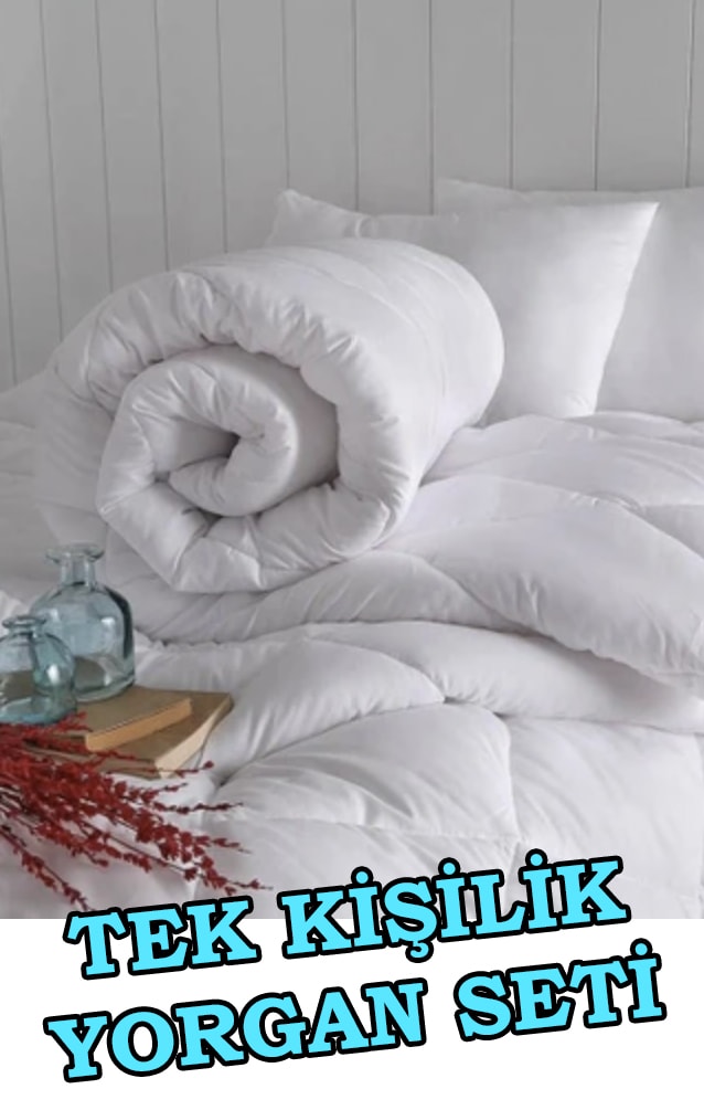 Mikrofiber Yorgan Seti - Tek Kişilik