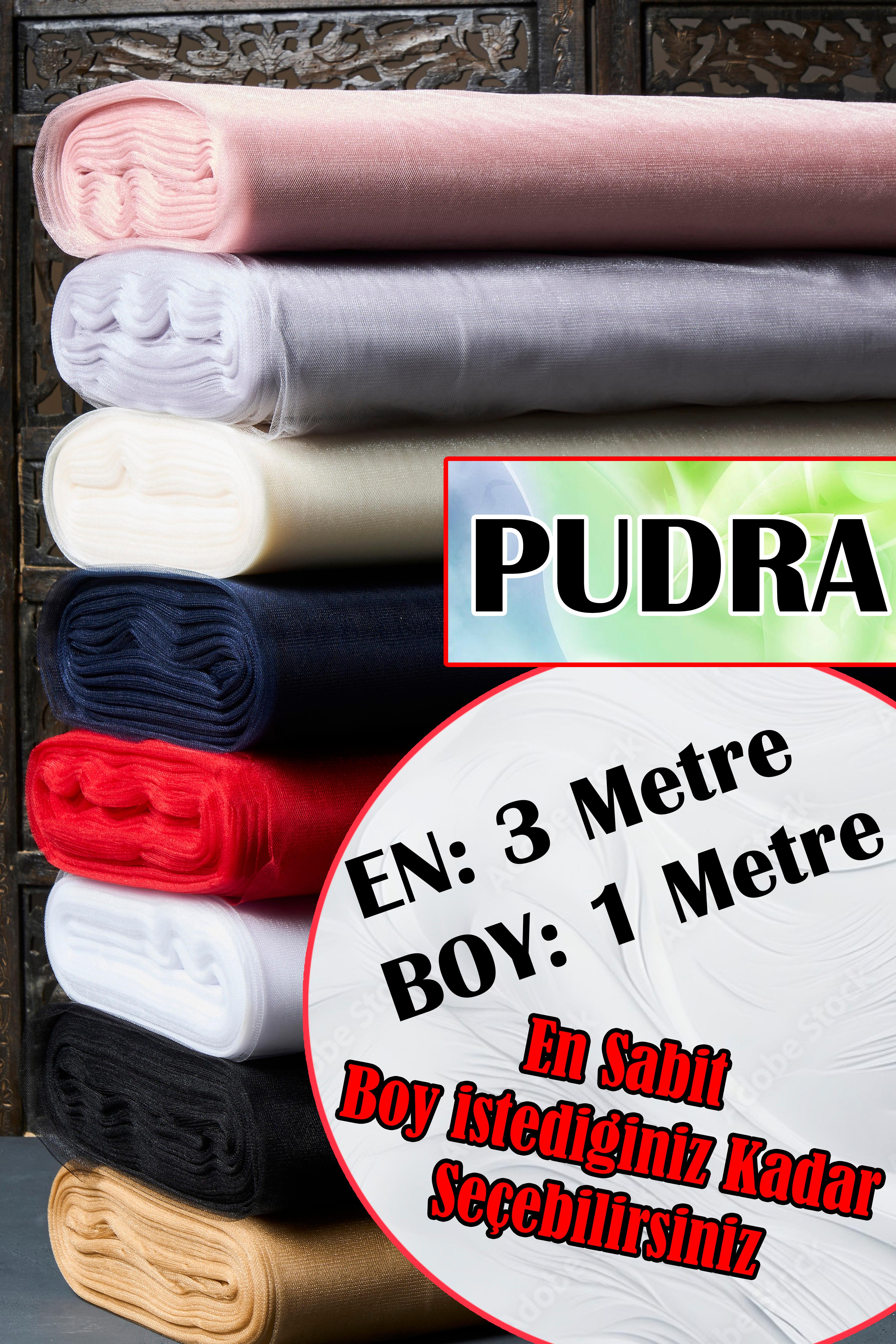 Çok Amaçlı Kristal Tül (Bohça Tülü) Metrelik - En: 3 Metre / Boy: 1 Metre - PEMBE