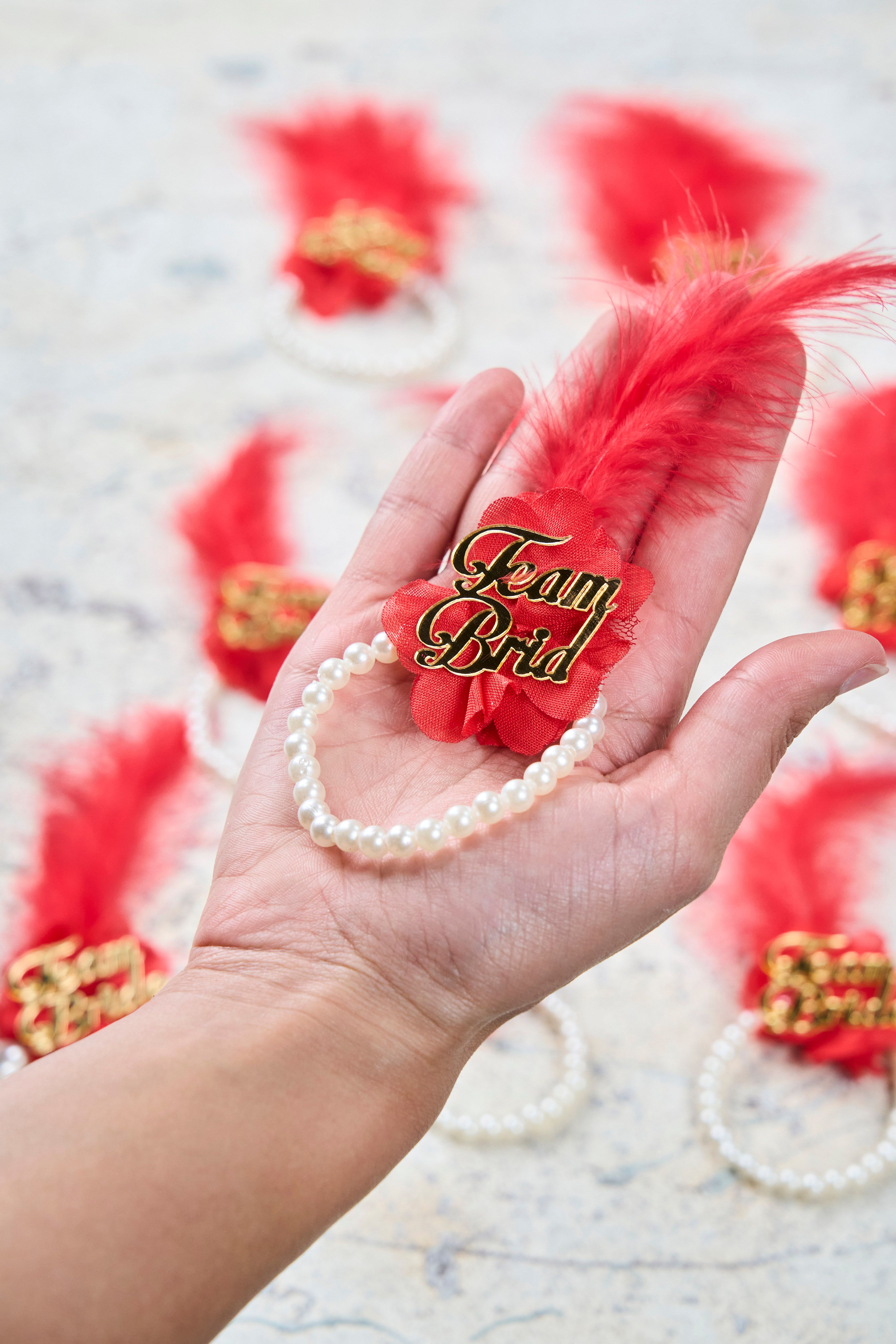 10 Adet Bekarlığa Veda - Bride Team Bileklik