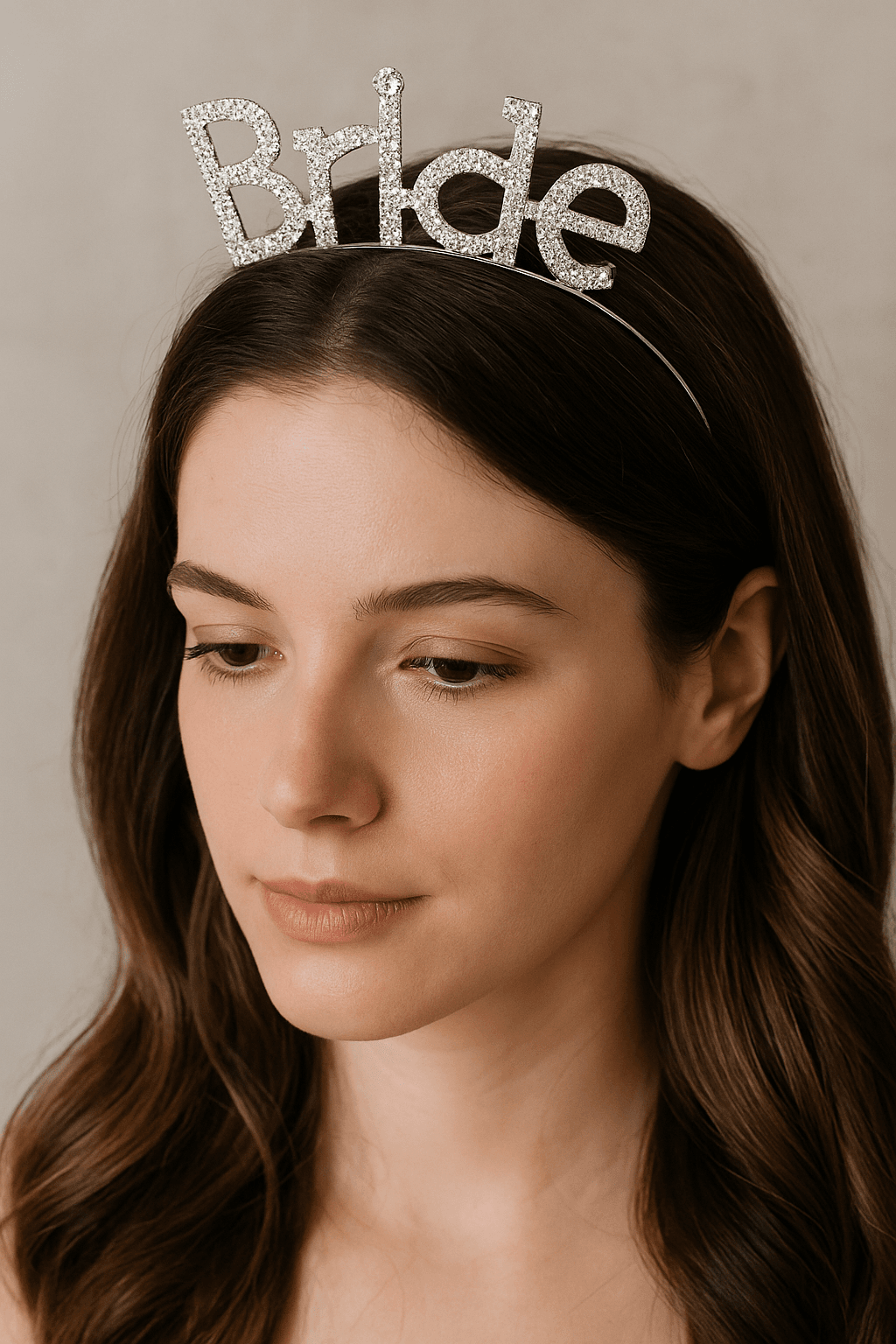 Taşlı Bride Taç