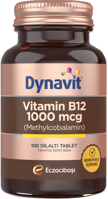 Vitamin B12 1000 mcg Takviye Edici Gıda