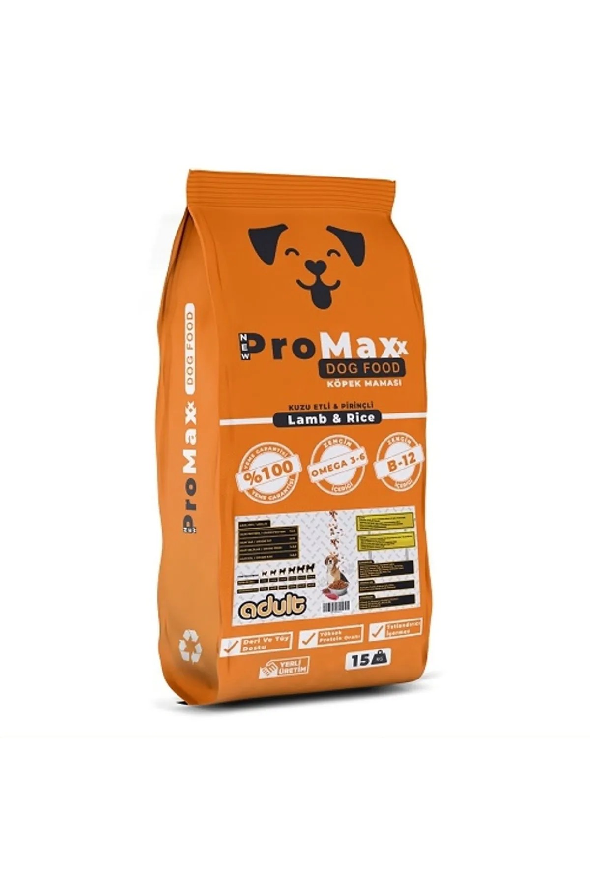 Promax 15 Kg Kuzu Etli Köpek Maması