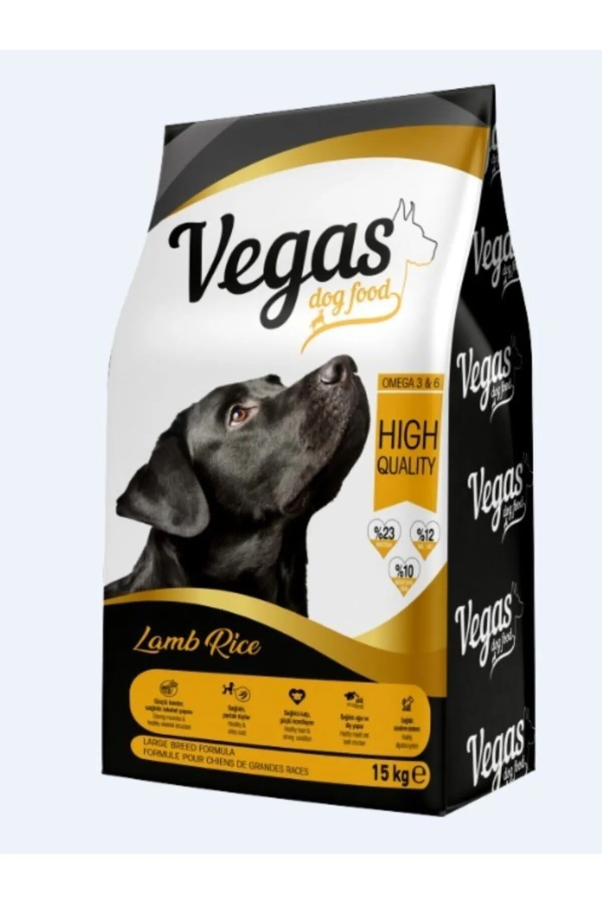 Vegas 15 Kg Kuzu Etli Köpek Maması 