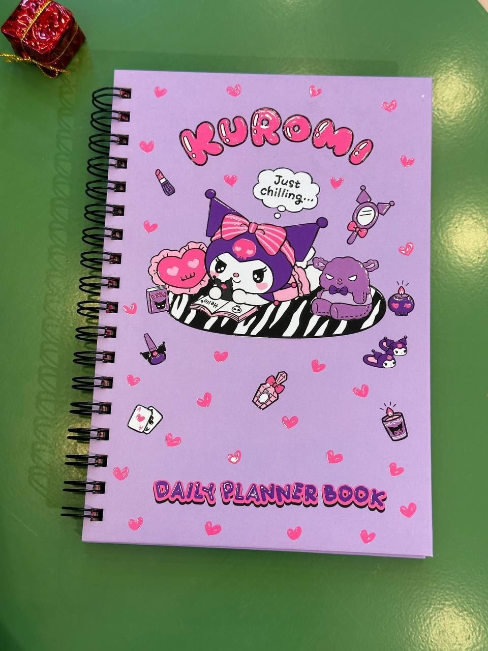 Hello Kitty Daily Planner Book 5 Sayfa Stickerli Günlük Planlayıcı Defter