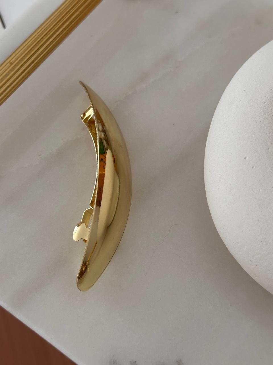 Gold Renk Metal Klips Toka Uzunluk 10,5 cm.