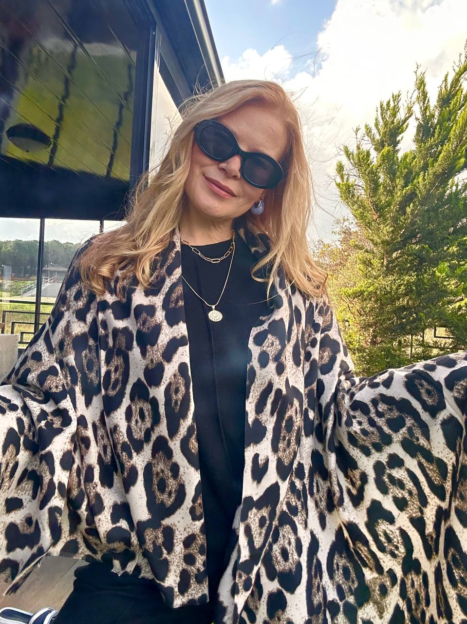 Renkli Desenli Lüks Pamuklu Kumaş Şal 180 cm. x 85 cm.