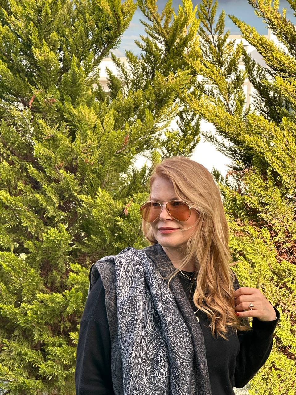 Renkli Desenli Lüks Pamuklu Kumaş Şal 180 cm. x 85 cm.