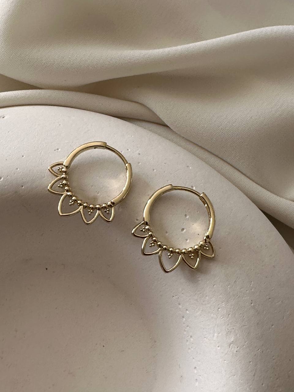 Vip Çelik Gold Renk Halka Küpe Genişlik 1,5 cm.