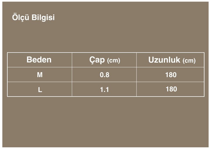 Reflektörlü Siyah Boğma Tasma Halatı