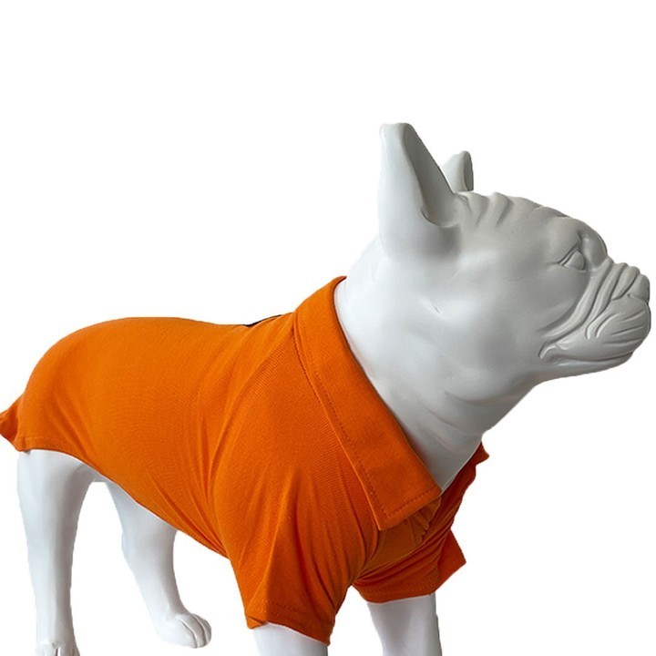 Turuncu Lacoste Küçük-Orta-Büyük Irk Köpek Kıyafeti