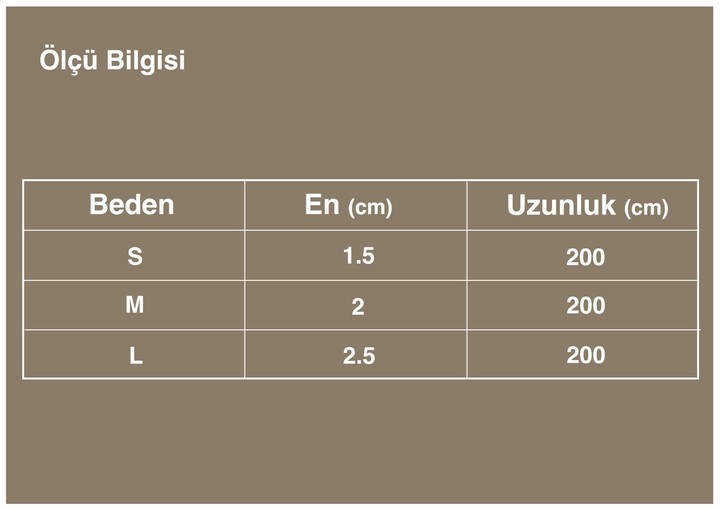 7 Farklı Modda Kullanılabilen, Siyah Tasma Kayışı