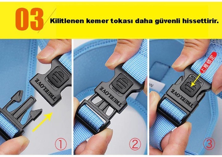 Air Mesh, Turuncu Köpek-Kedi Göğüs Tasması