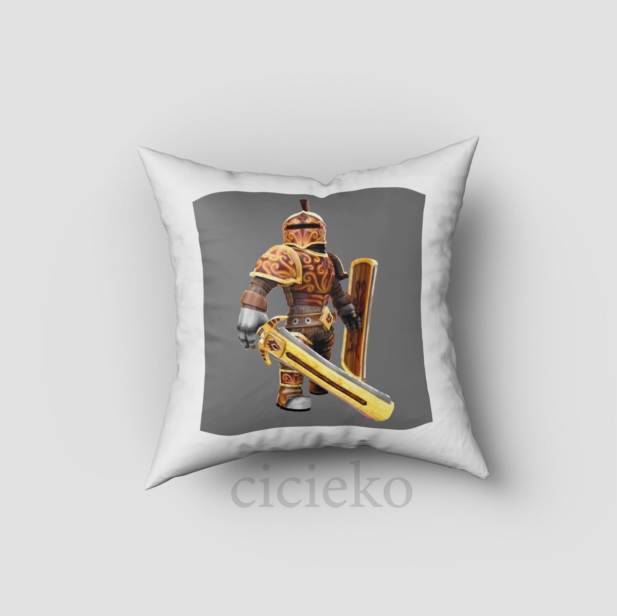 Roblox 5'li Set Halı, Perde, Yatak Örtüsü, Avize, Kırlent Kılıfı