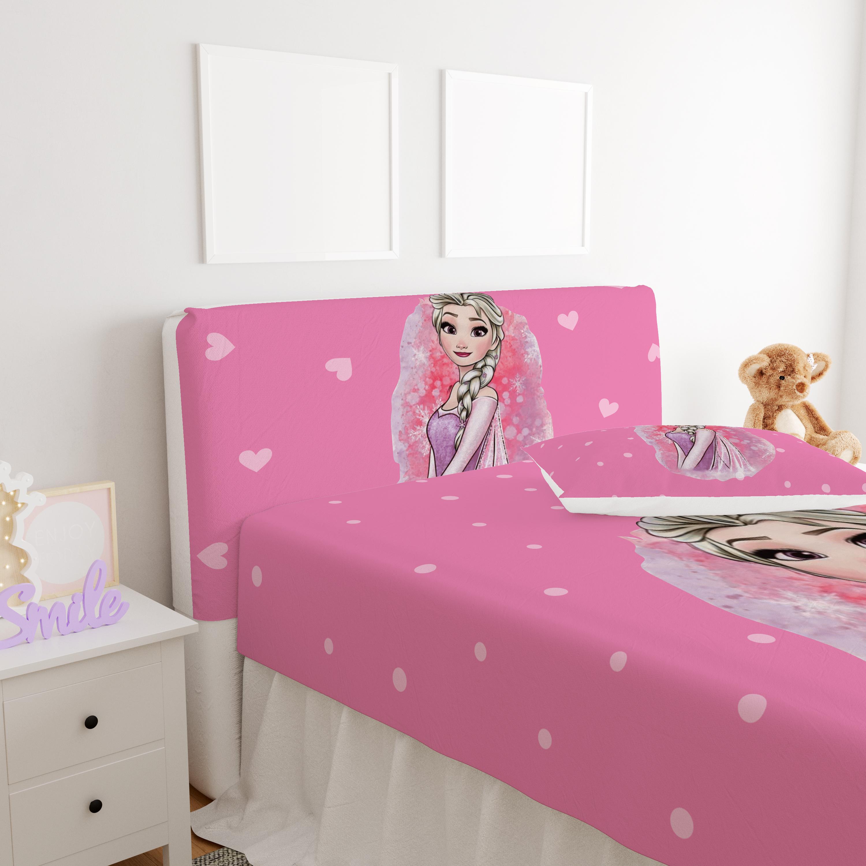 Pembe Elsa Başlık Kılıfı