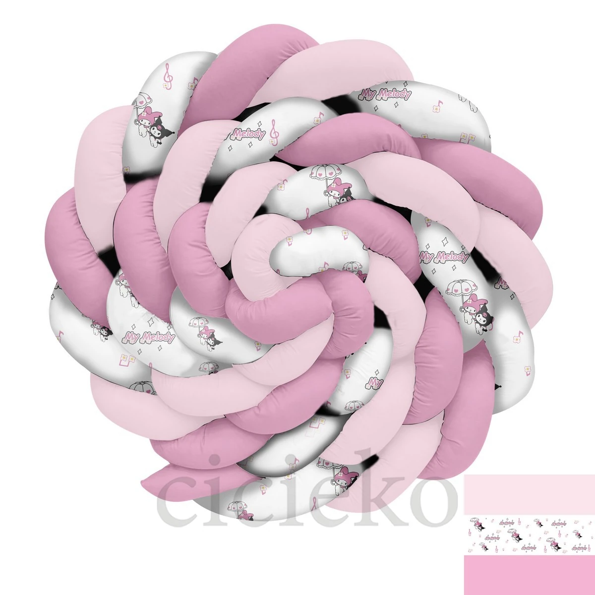 My Melody Kuromi Örgü Korumalık