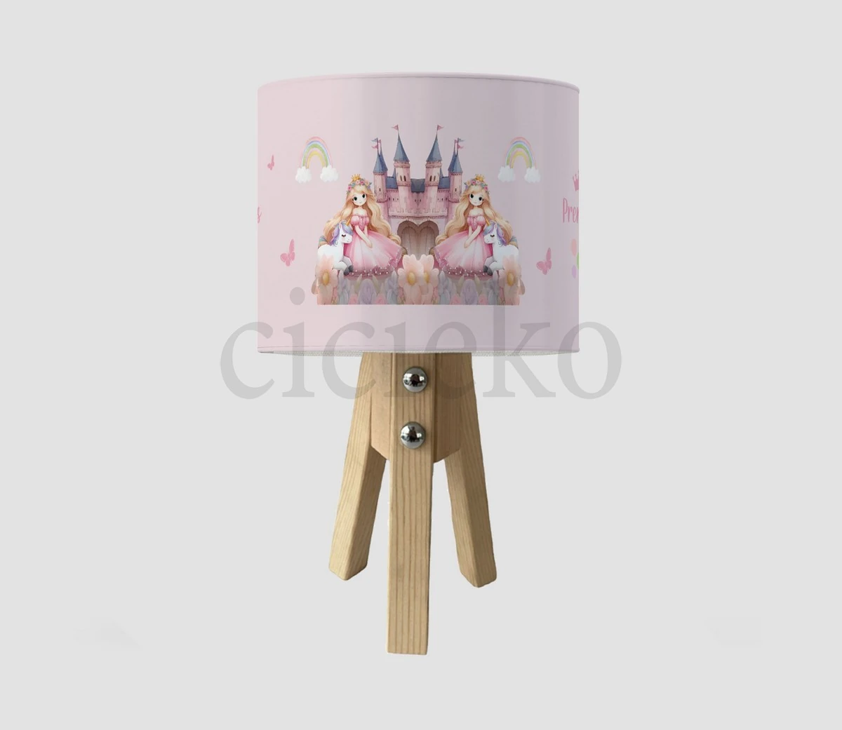 Prenses Şato Çocuk Odası Abajur