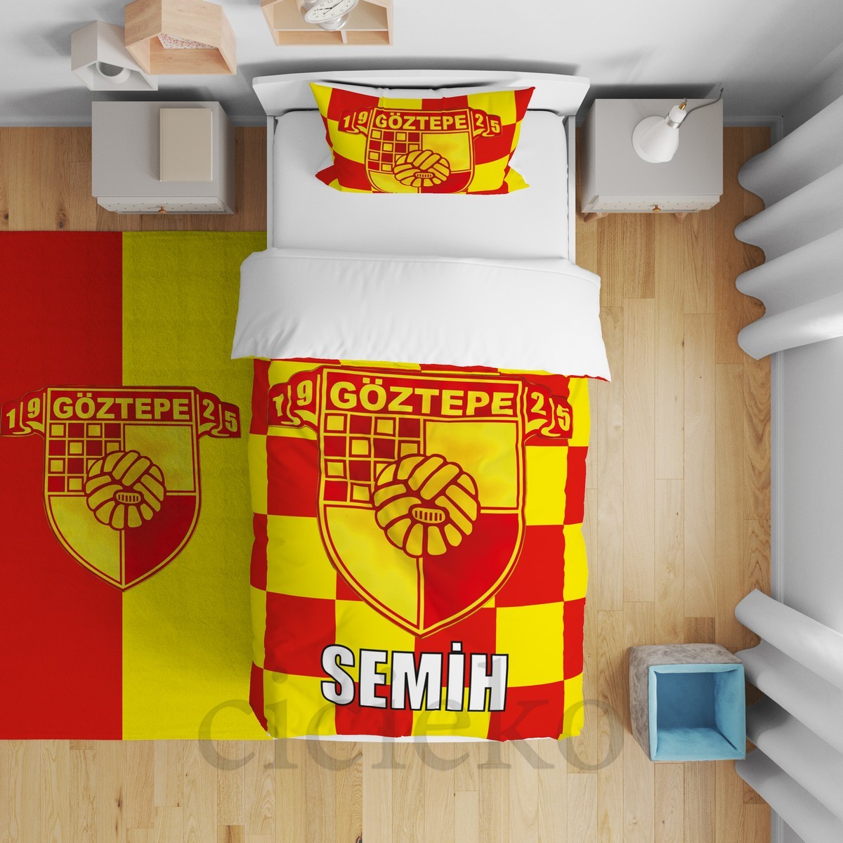 Göztepe Çocuk Odası Yatak Örtüsü