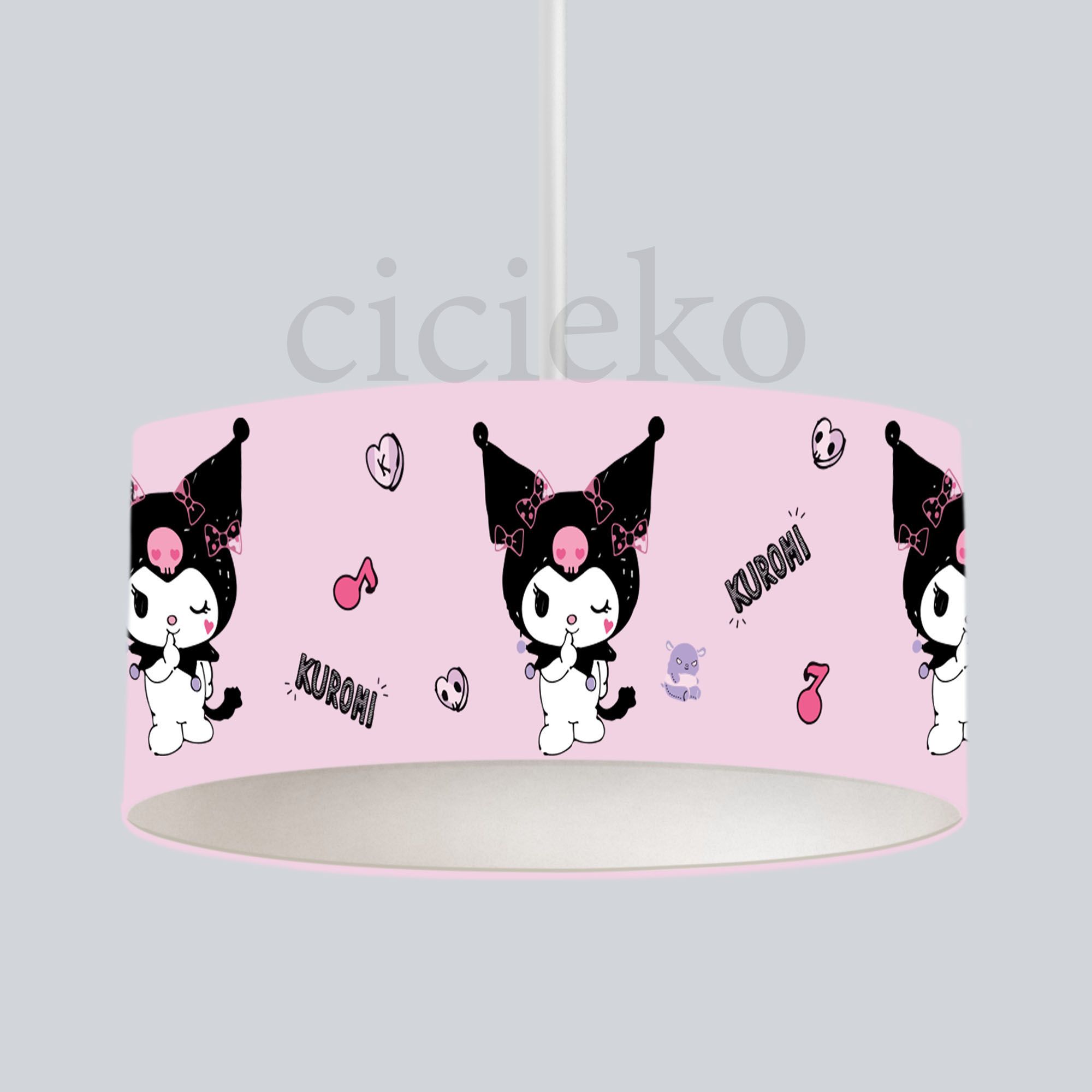 Pembe Kuromi Çocuk Odası Avize